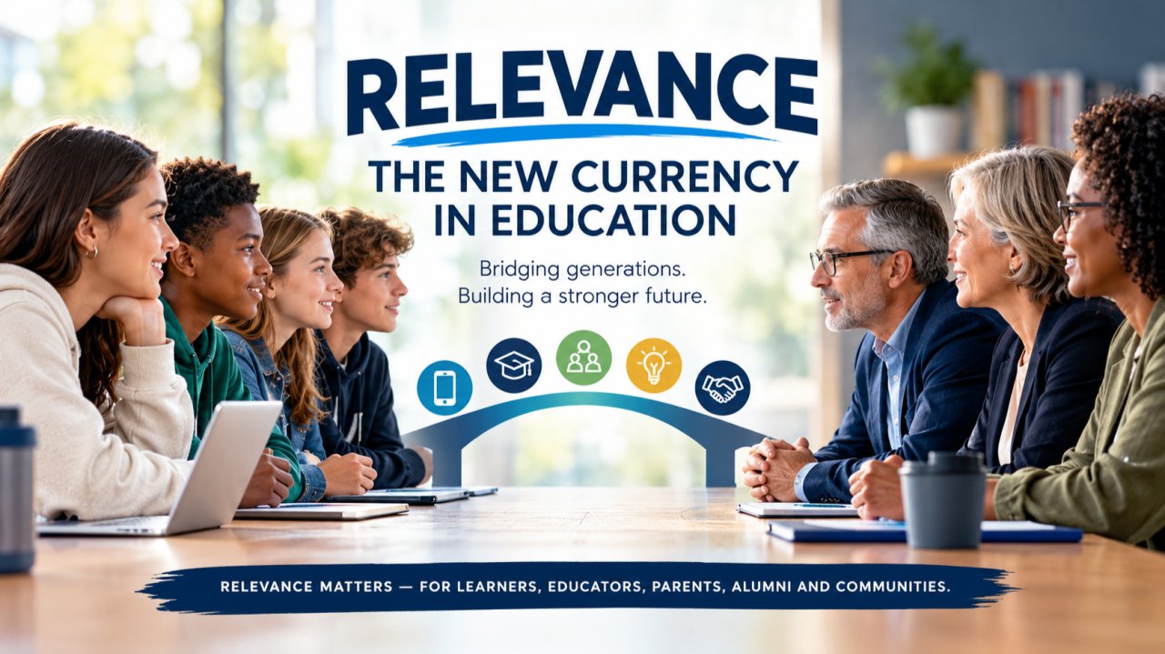 Relevance: The New Currency in Education – article cover by Ian Wright